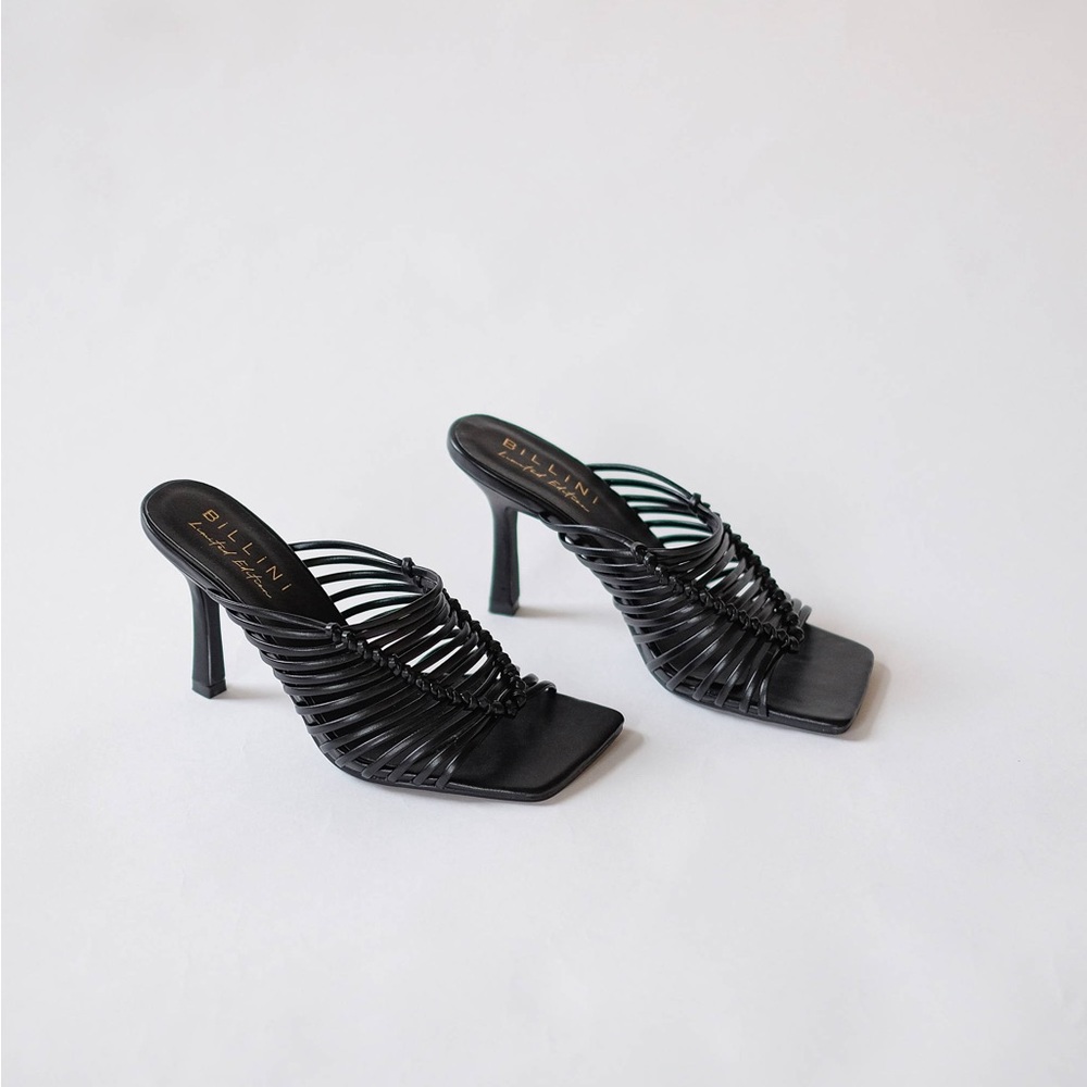 Billini helsinki black heels limited edition 10